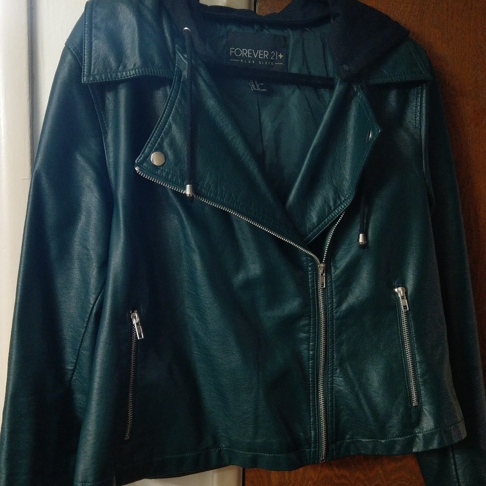 Faux Leather Jacket